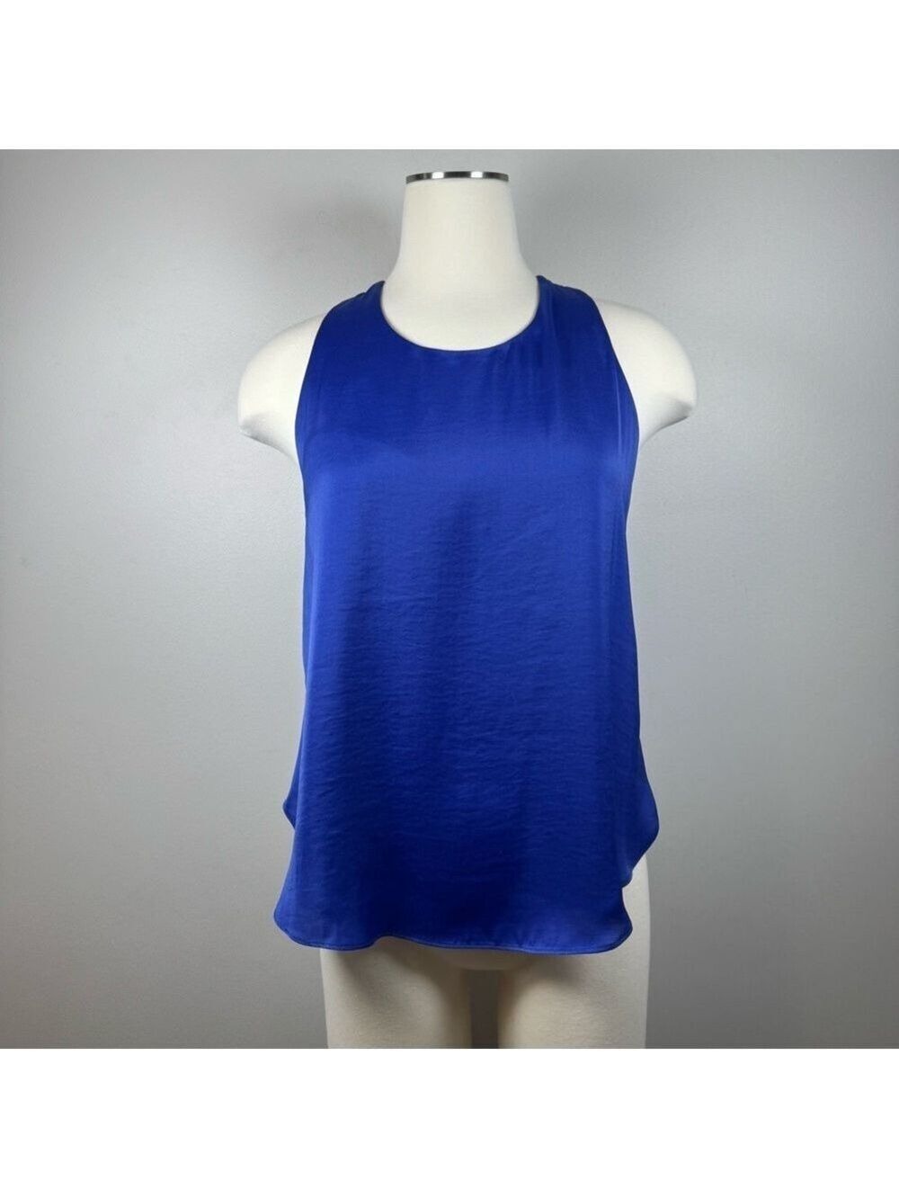 RACHEL Rachel Roy Royal Blue Tank Top